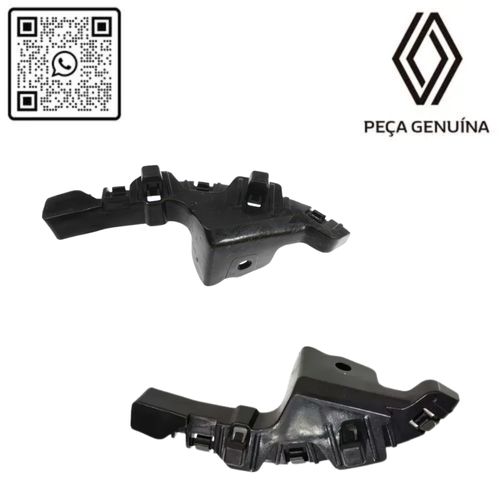 RN 32784R-K 622232784R e 622227310R KIT ESQ-DIR GUIA SUPORTE DO PARACHOQUE DIANT KWID 1